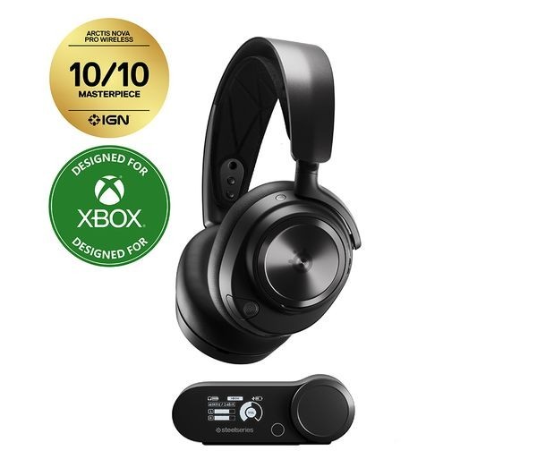 ヘッドホン SteelSeries Arctis Nova Pro Wireless SteelSeries Arctis Nova Pro Wireless 2.4GHz Headset Xbox PC PS5 +