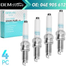x4 Iridium Zündkerzen für Audi A3 A4 A5 Q2 Cupra Seat Skoda VW Golf 04E 612 905 