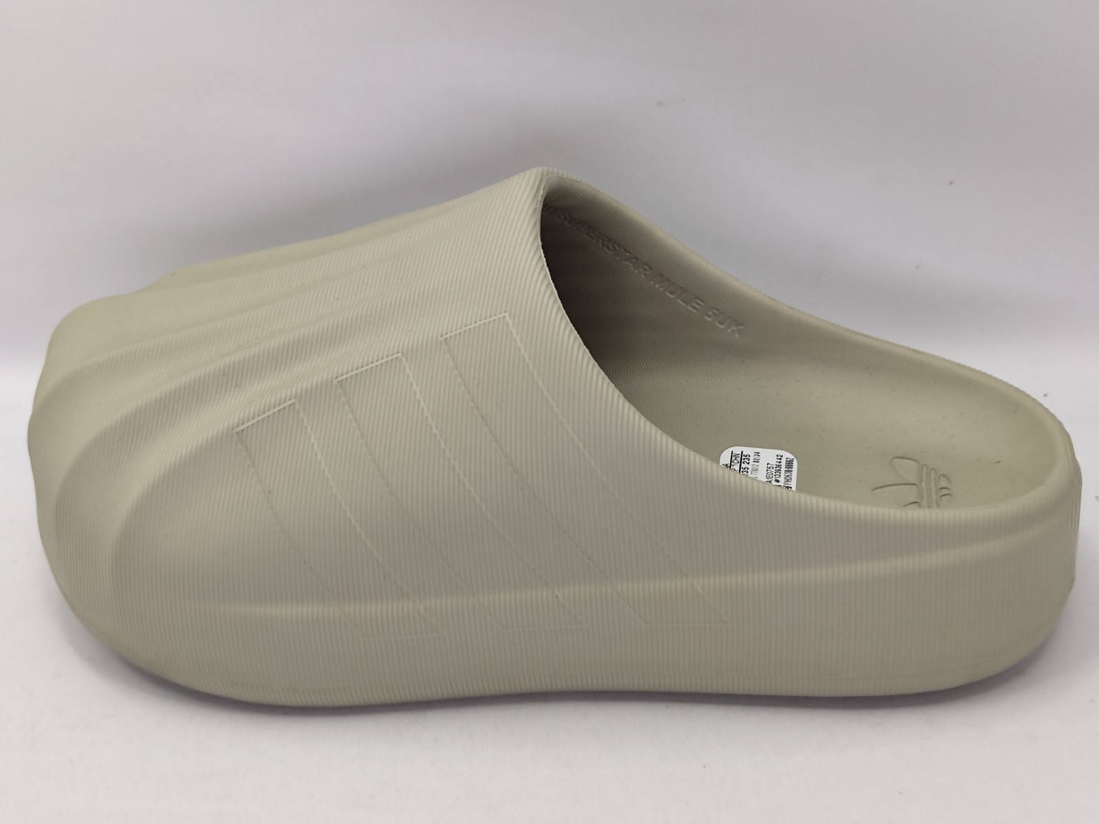 adidas Originals AdiFOM SUPERSTAR MULE Slides PUTTY GREY UK5, RRP £65 image 4