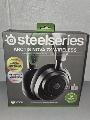 New, Sealed! SteelSeries Arctis Nova 7X Wireless Gaming Headset Xbox, PC, Switch