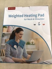 Comfytemp Weighted Heating Pad for Neck and Shoulders, 2.2lb Large Electric NIB