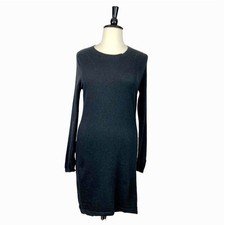 Banana Republic Sweater Dress Long Sleeve Black Filpucci Women's Size XL Tall