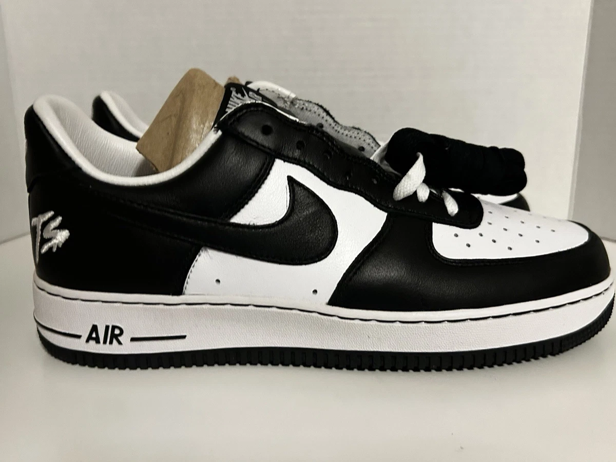Nike Air Force 1 Low White Black Sole | eBay