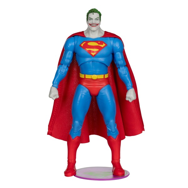 Dc Comics Dc Multiverse Action Figure Superman (Superman #9) (Jokerized) (Gold L-image