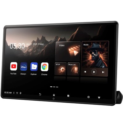 15.6 inch 4K Android Car TV Headrest Monitor for Cars Back seat Rear Entertai...