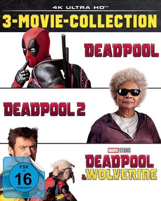Deadpool 3-Movie-Collection 4K Ultra HD Blu-ray