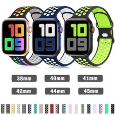 Silicone Sports Band Strap for Apple Watch Series 11 10 9 8 7 SE All Sizes 38-49