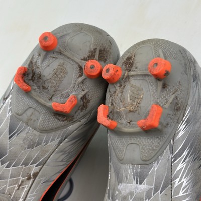 Nike Mens 9.5‎ Vapor 12 Academy FG/MG AH7375 408 Shoes Gray Orange Soccer Cleats Nike Mercurial Vapor 12 Academy FG MG  main image 4
