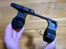 Dual-Ring Picatinny Scope Mount 30mm/1" One-Piece Cantilever Rail