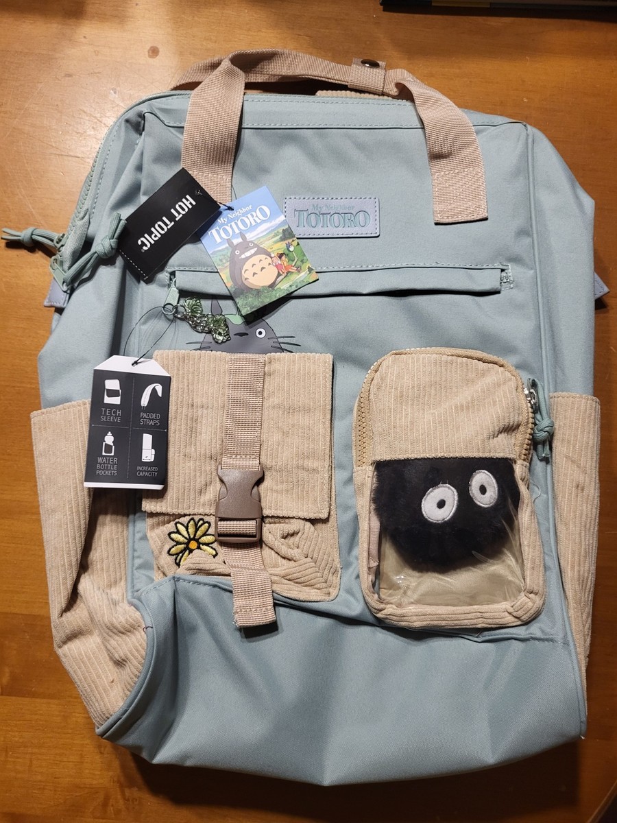 My Neighbor Totoro Top Handle Cargo Black Dust Bunny Plush Full