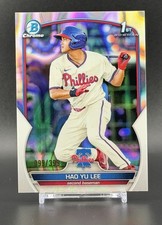 2023 Bowman Chrome #BCP-52 Hao Yu Lee Lava Refractor /399 Tigers Phillies