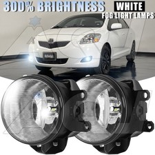 For Toyota Yaris 2006-2015 Clear Lens Pair Bumper Fog Lights Replacement Lamps For Toyota Yaris 2006-2015 Clear Lens Pair Bumper Fog Lights Replacement Lamps