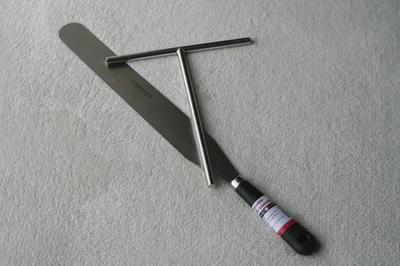 CREPES SET Teigverteiler Teigwender Edelstahl Crepeswender Wendemesser Krampouz - Bild 1 von 2