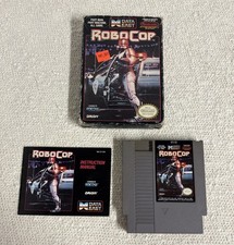 Robocop (Nintendo Entertainment System, 1989) NES CIB Complete W Manual