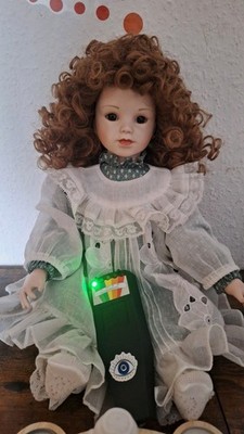HAUNTED DOLL Sorceress, Clairvoyance Activated Dancing Through Portals   