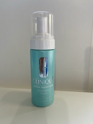 New!  Clinique Acne Solutions Cleansing Foam~Salicylic Acid  ~ 125 ml / 4.2 oz