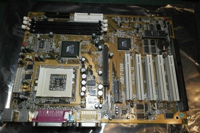 ABIT VH6 ATX Mainboard Sockel 370 AGP ISA VIA APOLLO 133 FOR PARTS OR REPAIR