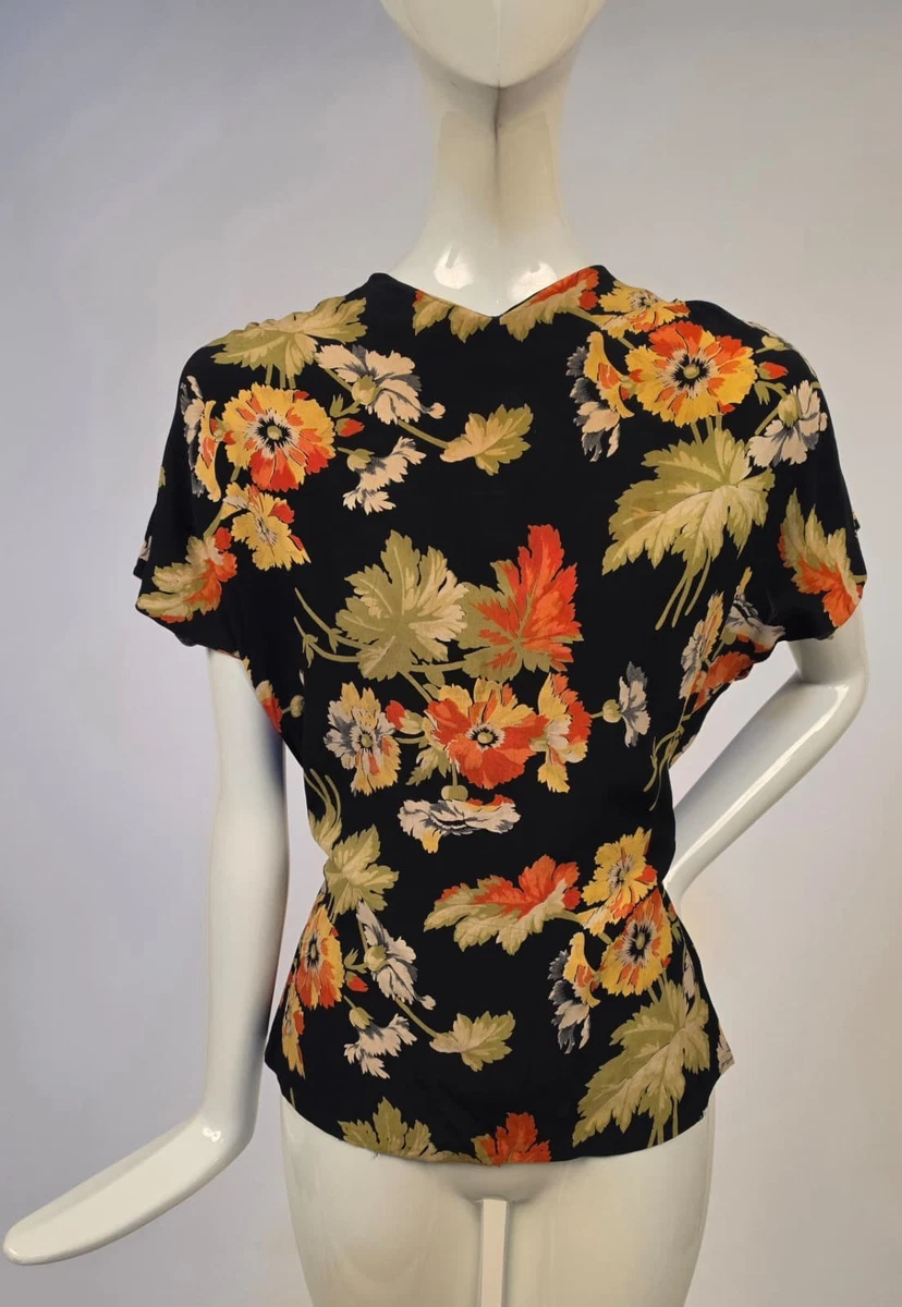 Original 1940s Vintage Tops for Women for sale | eBay