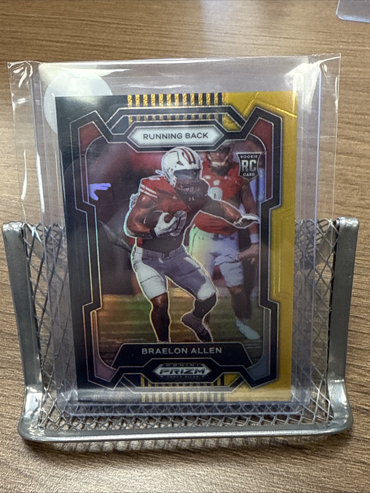 2024 Panini Prizm Draft Picks - Braelon Allen Black And Gold Prizm /5!