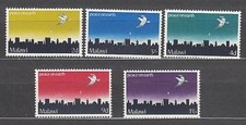 Malawi - Courrier Yvert 118/22 ** Mnh Noël