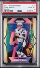 2017 PANINI PRIZM PRIZM #33 TOM BRADY PSA 10