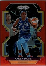 2022 Panini Prizm WNBA Prizms Red #127 Kaela Davis /199 - BSK