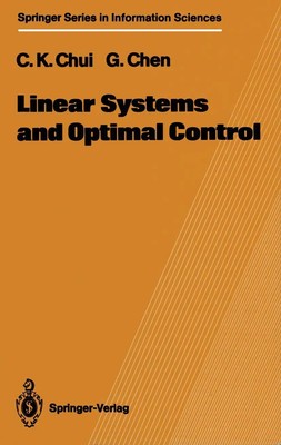 Charles K. Chui (u. a.) | Linear Systems and Optimal Control | Taschenbuch