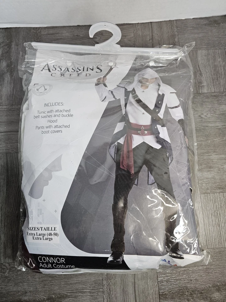 Assassin’s Creed Connor Adult Costume Extra-Large 48-50 Palamon 2017 Ubisoft  - Image 2 of 4