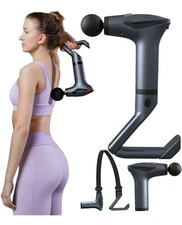 30 Speed Massage Gun Percussion Massager Muscle Vibrating Relax Gift，Portable