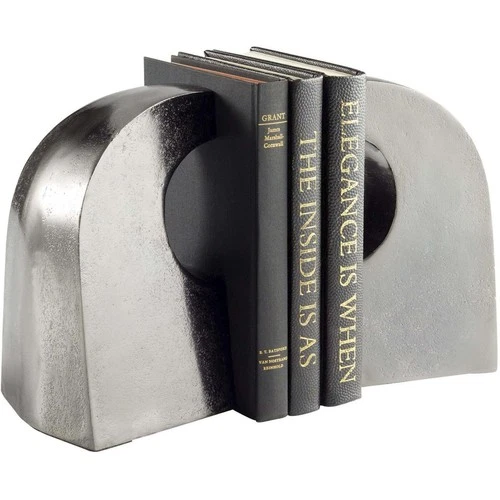 Cyan Design 11528 Apostrophe 6 X 6 inch Bronze Bookends, Set of 2 - Picture 4 of 4