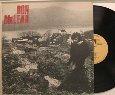 Don Mclean Lp Self - Titled On Ua - Vg++/ Vg++