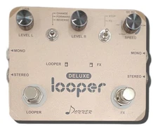 Donner Deluxe Looper Effects Pedal Tested & Works 45275