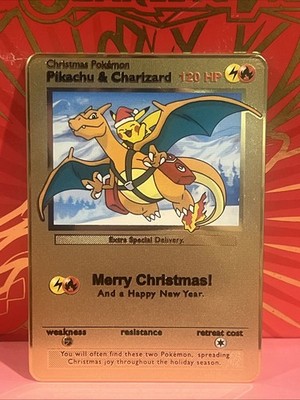 charizard pokemon card high resolution CHARIZARD HP120 GOLD FOIL FAN ART POKEMON CARD 4/102
