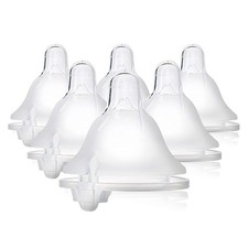 Evenflo Balance Plus Wide Neck Nipples 6 Pack 0 Months