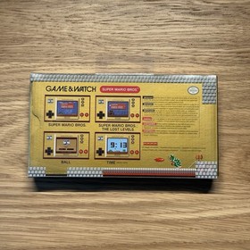Nintendo Game & Watch Super Mario Bros. Color Screen Handheld Game w/ Box