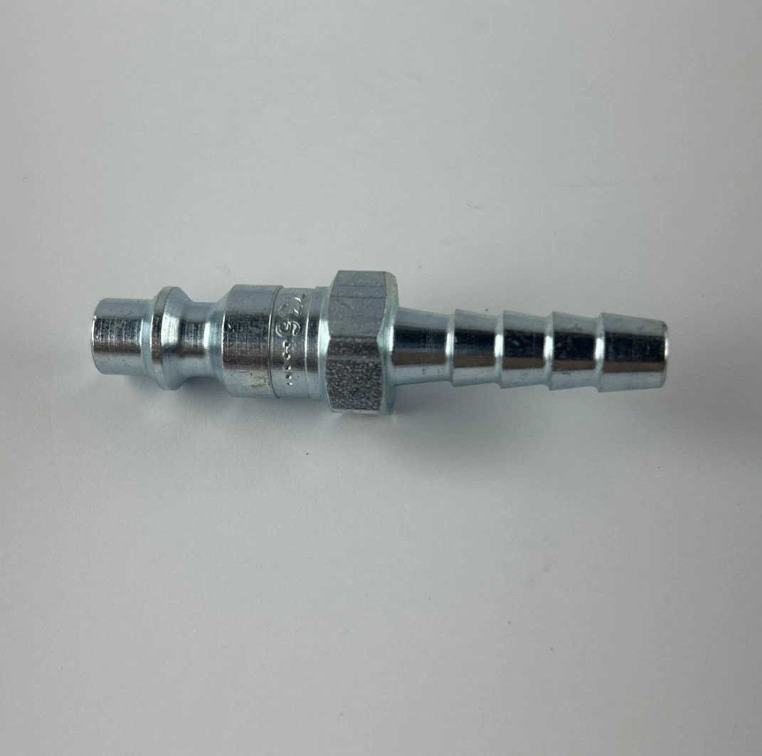 Milton 736-6 M-Style Air Hose Plug 3/8” Barb Steel Pack of 10 photo 2