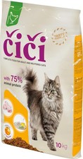 CiCi Complete Dry Cat Food - For Adult and Neutered Cats with Poultry - 10 kg 4.08 per kilo