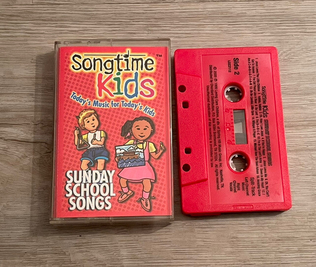 Songtime Kids Sunday School Songs Cassette Song Time Sing