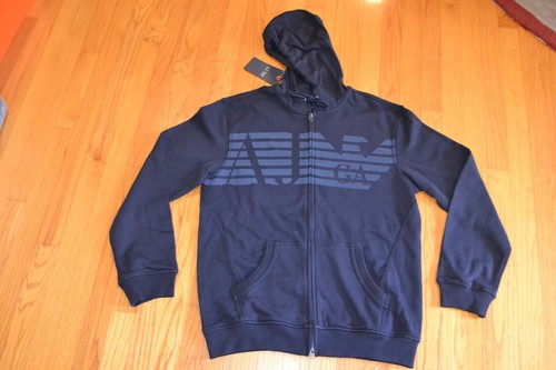 Armani Jeans Men's AJ Eagle Full Zip 