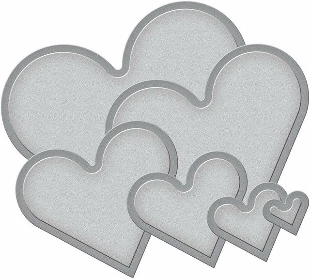 Spellbinders Card Creator Dies Classic Hearts Dies set with 6 dies S4136 | eBay