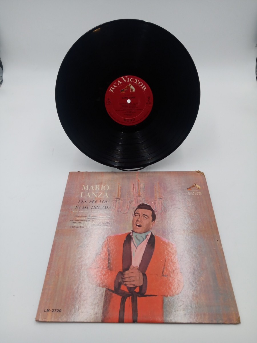 BOXDG33 Mario Lanza I'll See You In My Dreams LP, Mono RCA