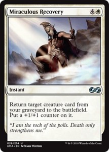 Miraculous Recovery - Foil x1 - Ultimate Masters - NM-Mint, English - Ultimate M