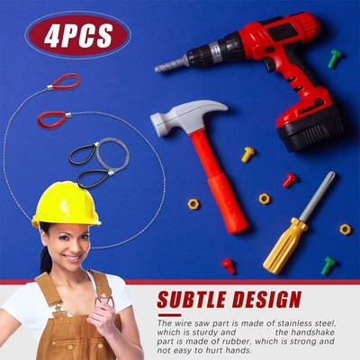 PVC Pipe Cable Saw Stainless Steel Wire Saw Hand String HOT Ropes Saw V7T5 9CL0