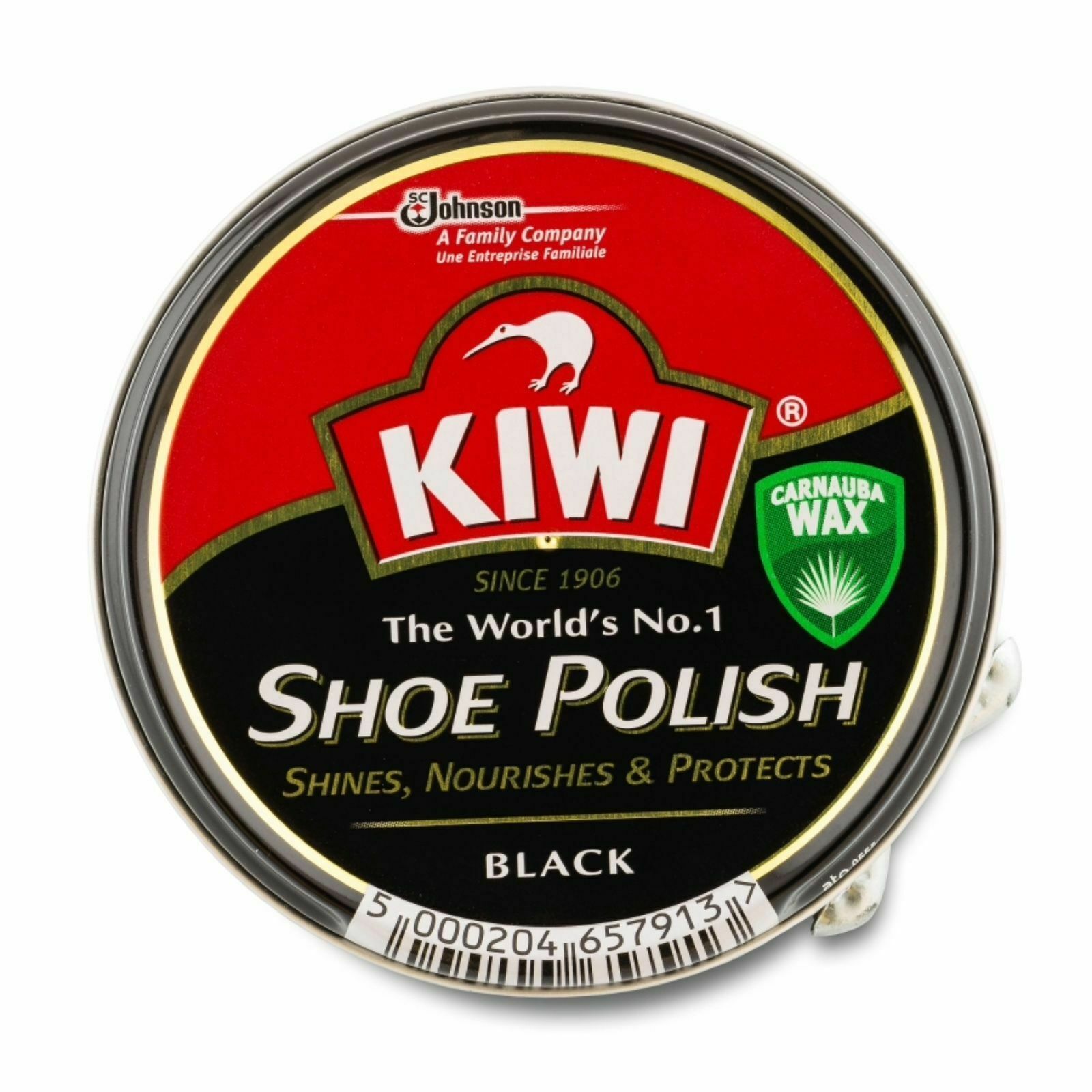Kiwi Shoe Boot Polish Parade Gloss Prestige Black Neutral Dark Tan