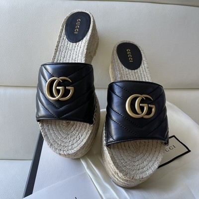 pilar platform espadrille mule gucci