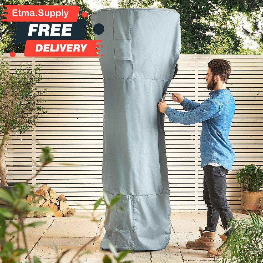 Large Tall Heavy Duty Patio Heater Cover Garden Heating Protection