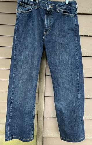 Vintage Wrangler Boys Blue Jeans 14 Husky (30x35) - Picture 12 of 13