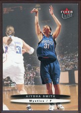 2003 Aiysha Smith ULTRA WNBA RC #118 Washington Mystics Rookie