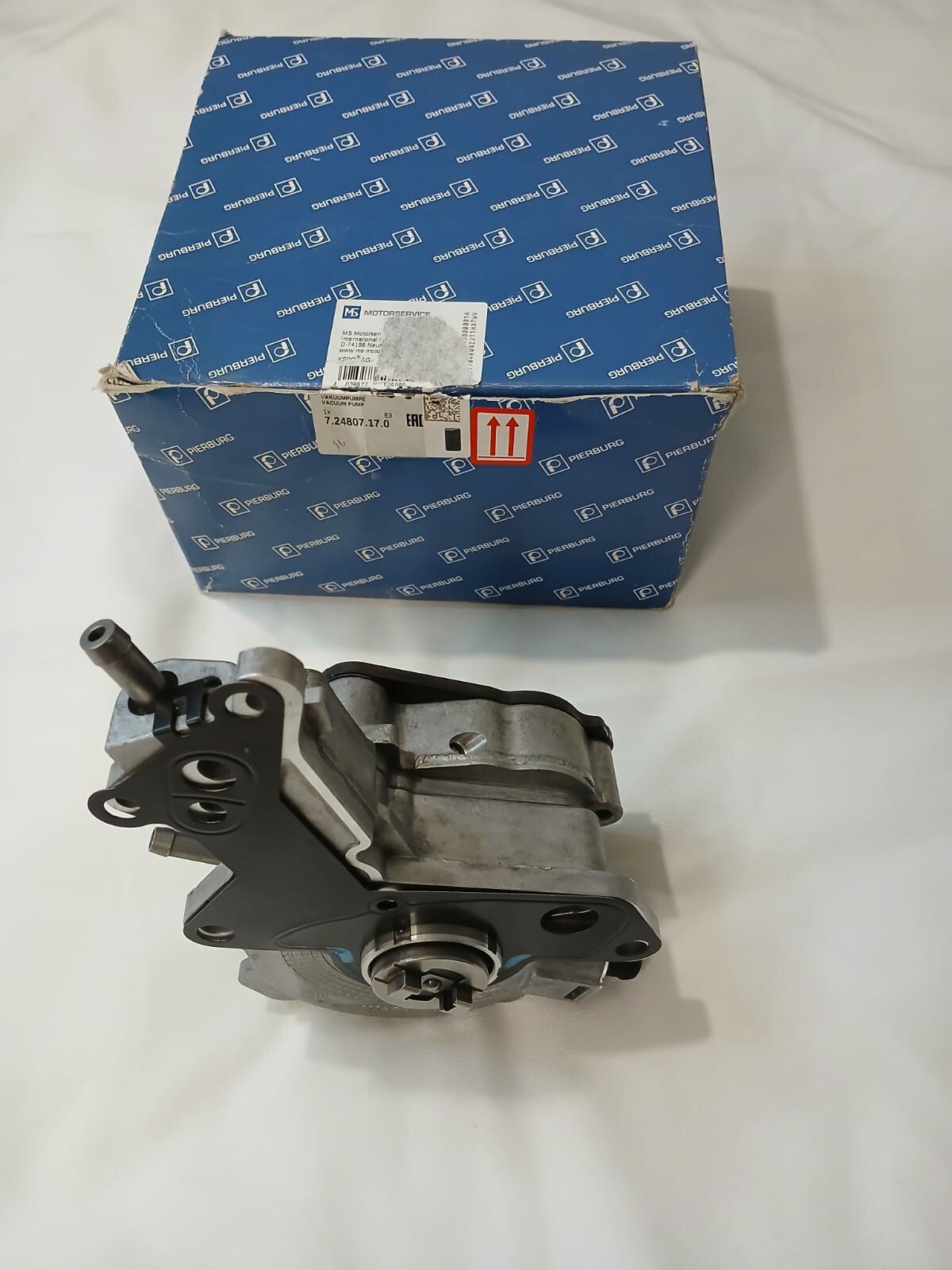 Pompe à vide de freinage PIERBURG pour rénovation circuit vide Skoda 1.4 Tdi