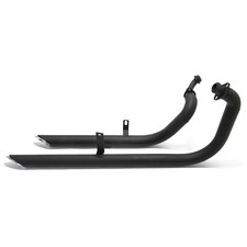 Noir Pot d'échappement Silencieux pr Yamaha Virago V star XV250 1988-2026 XV 250